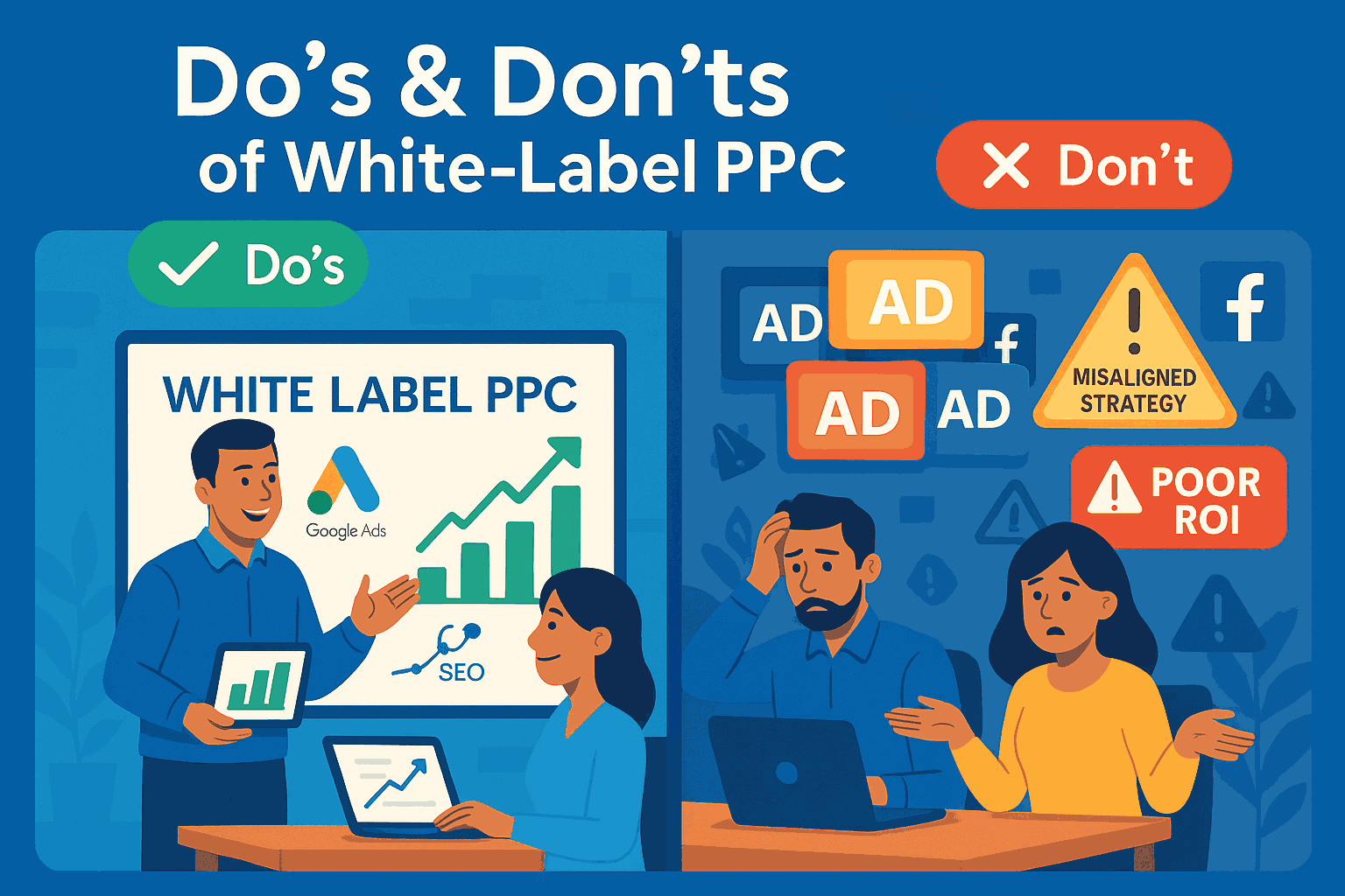 Do’s and Don’ts When Selling White-Label PPC to SEO Clients
